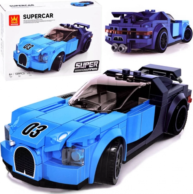Stavebnica Wange Super Champions športové auto