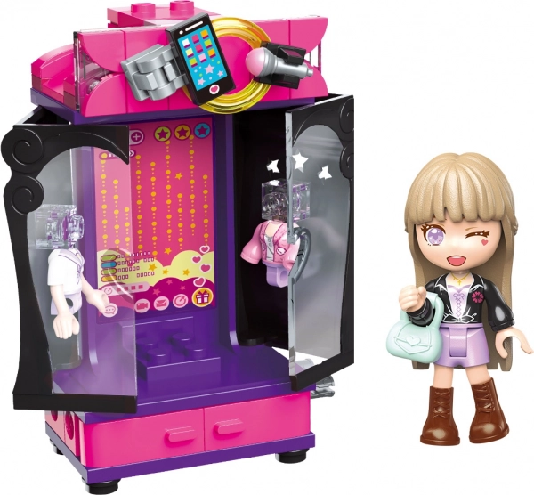 Qman UNA šatníková skriňa – hosteska stavebnica