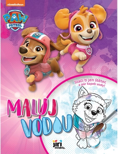Maľuj vodou A4 Labková patrola