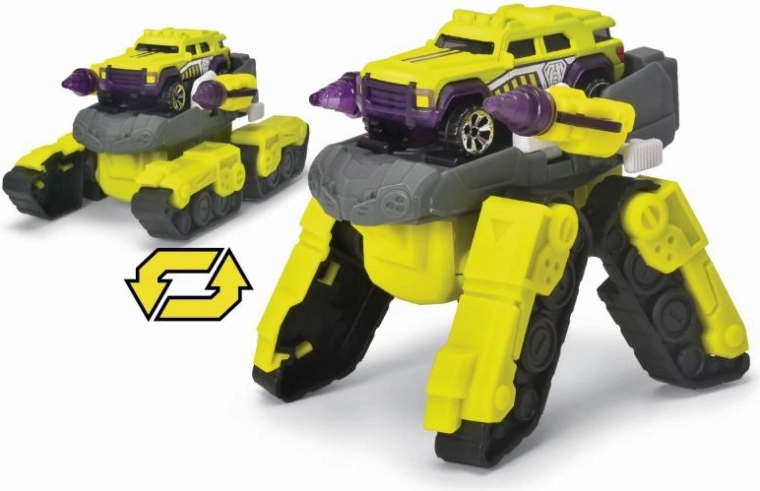 Dvojitá transformácia: tank aj robot v jednom