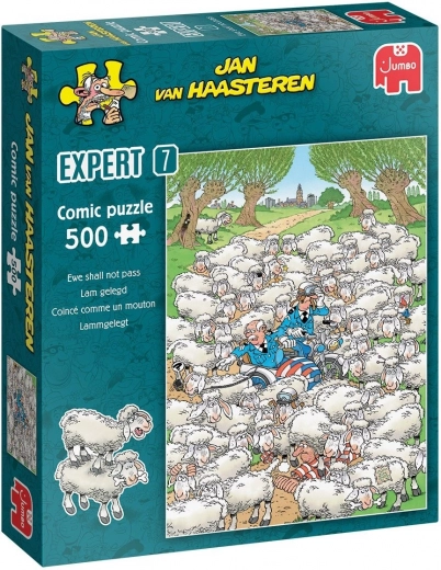 Puzzle JvH Expert 7: Ovečka neprejde, 500 dielikov