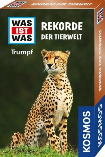 Kosmos WAS IST WAS Trumpf: rekordy zvierat - kartová hra - 1 kus