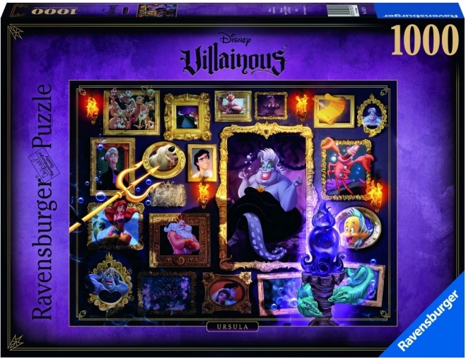 Ravensburger puzzle Villainous: Ursula 1000 dielikov