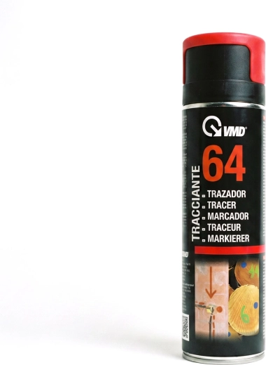 Červený značkovací kriedový sprej 500 ml