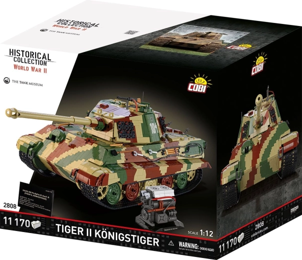 COBI Tiger II Königstiger Executive Edition stavebnica 1:12