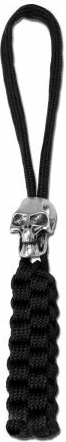 Čierny prívesok Böker Plus Black Skull Lanyard