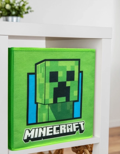 Minecraft úložný box v tvare bloku Grass