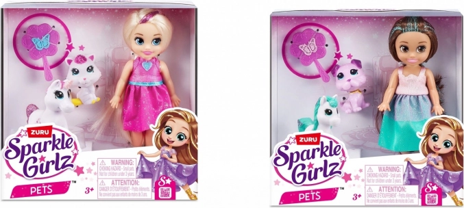 bábika so zvieratkami ZURU Sparkle Girlz