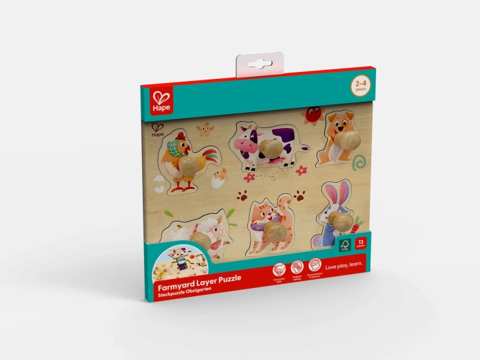 Kvalitné drevené prevedenie HAPE