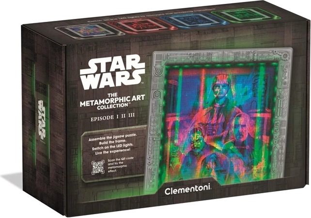 Clementoni Metamorphic puzzle Star Wars 520 dielikov - 1 kus