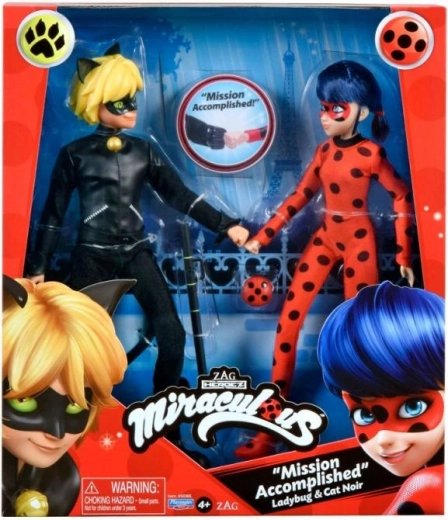 MIRACULOUS: BERUŠKA A ČIERNY KOCÚR SADA BÁBIK