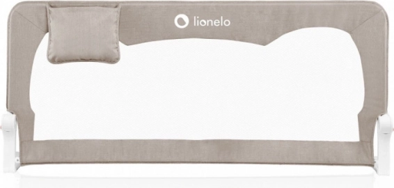 Lionelo Hanna zábrana na posteľ béžová 66 × 150 cm
