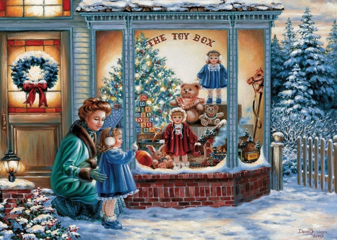 Puzzle Výloha s hračkami 500 dielikov