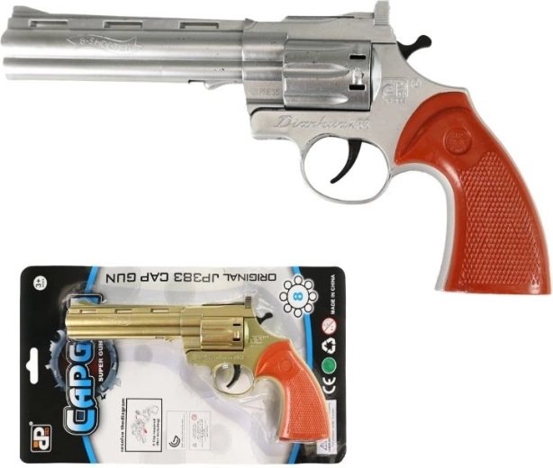 Detský revolver na kapsle na 8 rán - 1 kus