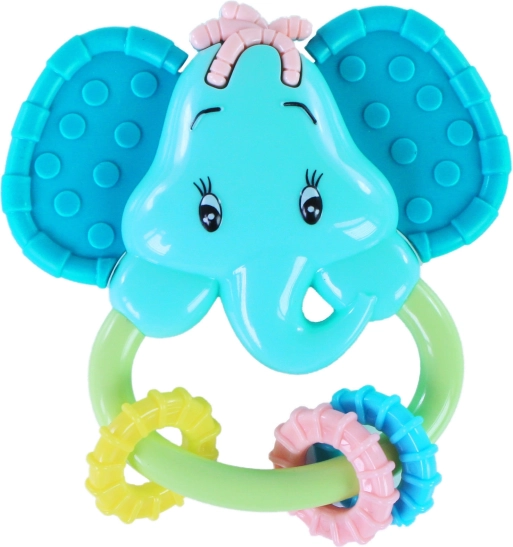 Hrkálka a hryzátko slon pre bábätká