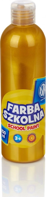 Astra Tempera Plakátová Farba Zlatá Metalíza 250ml