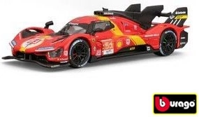 Kovový model Bburago Ferrari 499P 1:43 – víťaz 24 h Le Mans 2023