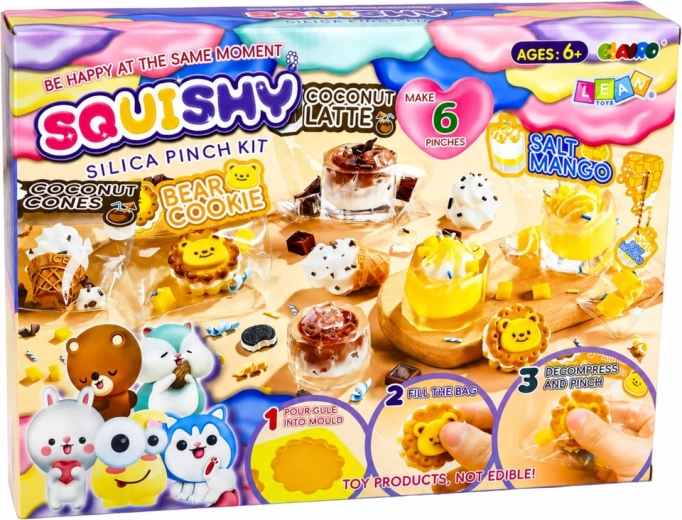 Až 6 squishy dezertov a nápojov