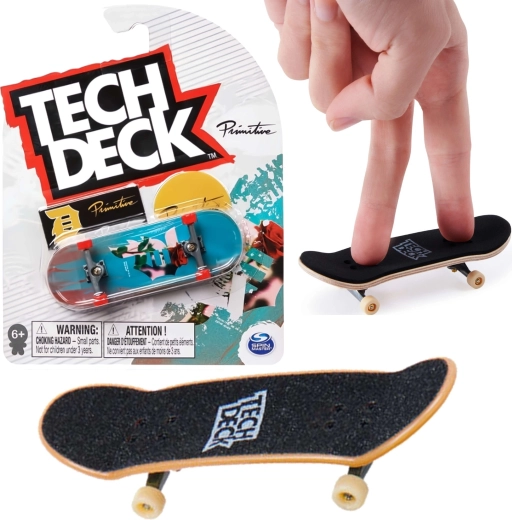 Tech Deck fingerboard PRIMITIVE s nálepkami