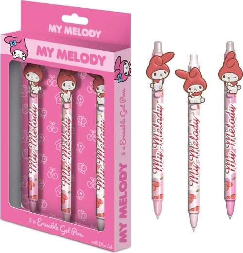 My Melody sada gumovacích gélových pier 3 ks