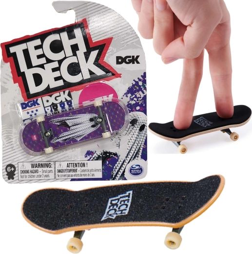 Tech Deck fingerboard DGK Duszek s nálepkami
