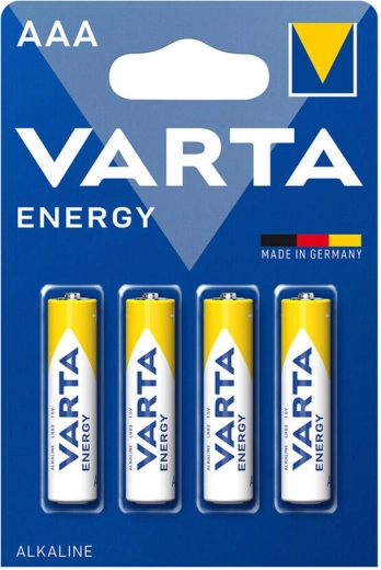 Alkalické batérie AAA LR03 VARTA Energy 4 ks