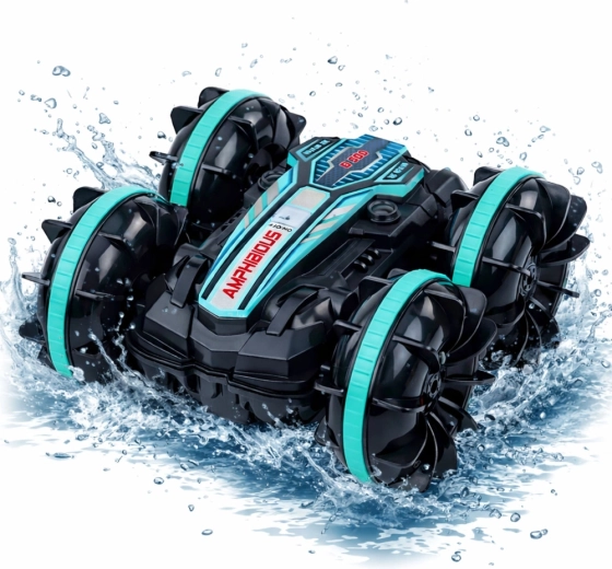 Skutočná amfibiálna jazda na súši aj vo vode