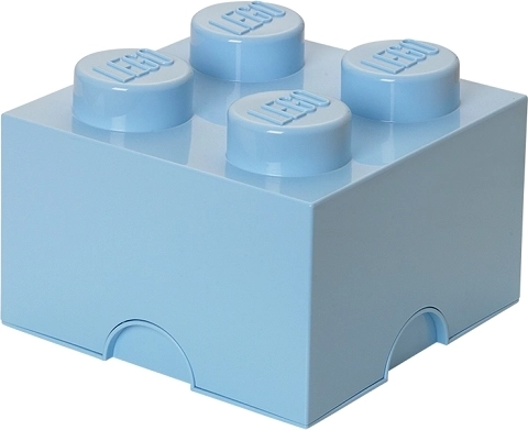 LEGO úložný box 4 svetlomodrý