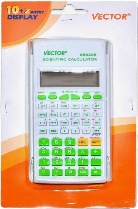 Vedecká kalkulačka zeleno‑fialová