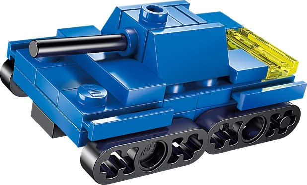 Stavebnica Tank Qman 3v1