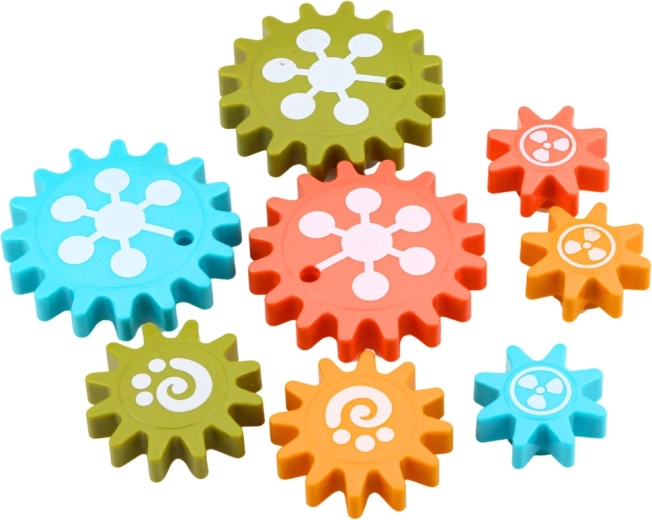 Farebné diely, ktoré sa ľahko skladajú