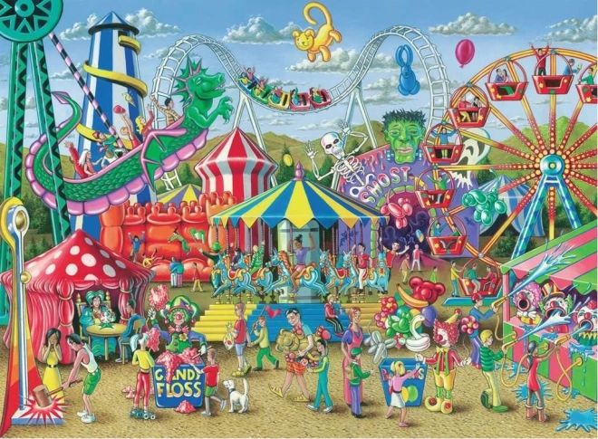 Ravensburger puzzle Zábava na karnevale XXL 300 dielikov