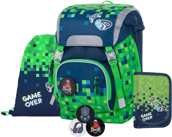 Školský set OXY SKY gamer 4 ks