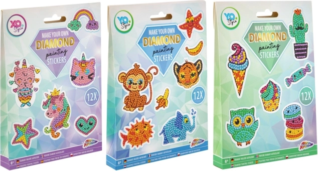 Grafix diamantové maľovanie nálepky Fantázia