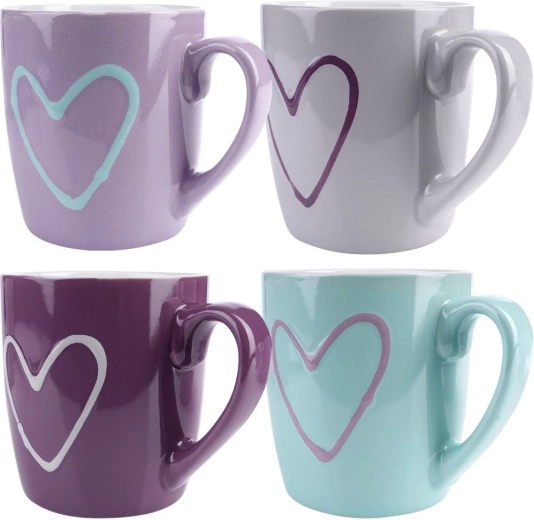 Jemný dekor srdca pre každé servírovanie