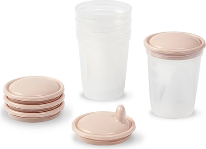 Praktické porcie 200 ml a stohovateľný dizajn