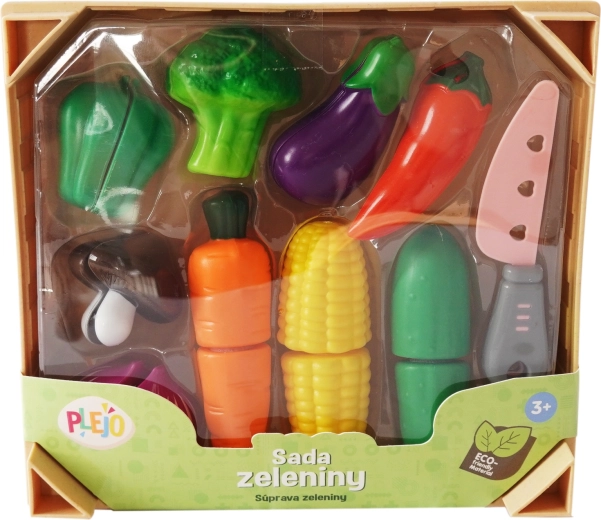 PLEJO súprava krájanej zeleniny v debničke