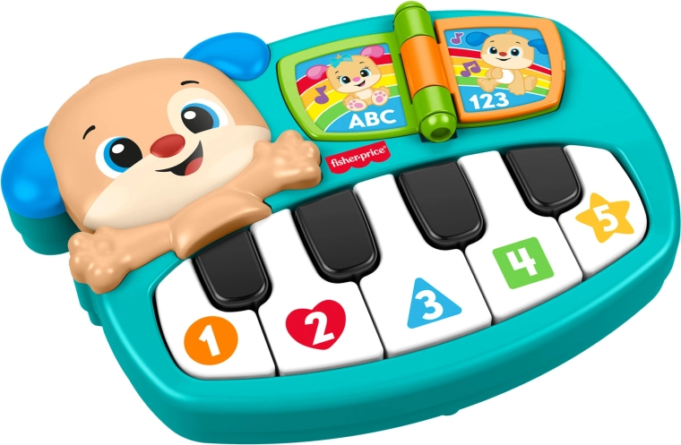 Fisher-Price edukačné piánko Psíka Šikulku „Ucz się i śmiej!”