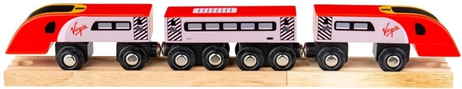 Bigjigs Rail Virgin Pendolino – drevená súprava