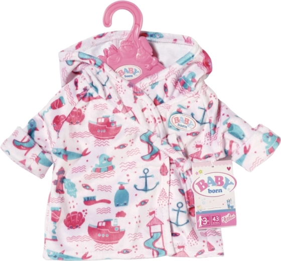 Kúpací župan pre bábiky BABY born 43 cm