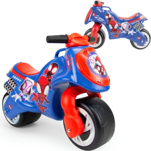 INJUSA Motocykel Odrážadlo Spidey