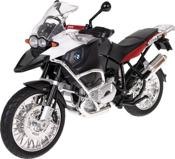 Motocykel bmw r 1200 gs model 1:9 rastar – Biela