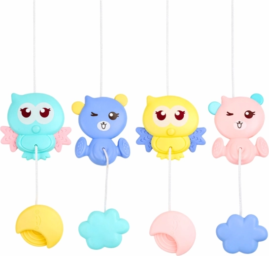 Rozvoj zmyslov a motoriky s roztomilými závesmi