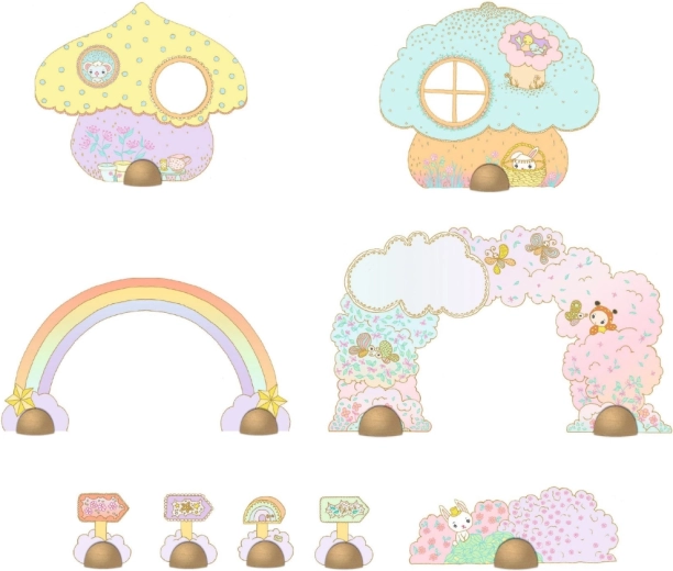 Stojany a dekorácie na hranie príbehov