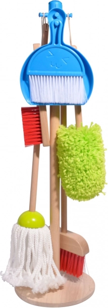 Lucy & Leo Drevená upratovacia sada pre deti