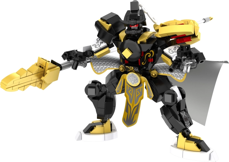 Detailný mecha bojovník