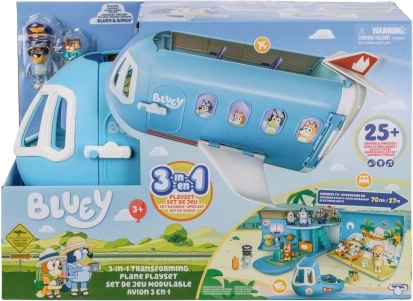 Bluey lietadlo 3 v 1 s figúrkami