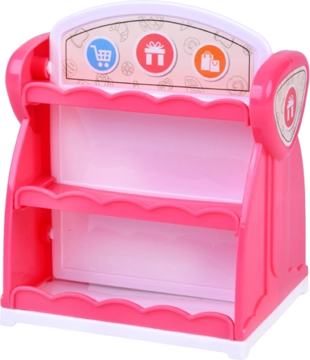 Obojstranný výstavný regál