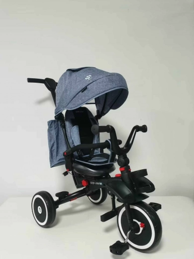 Detská trojkolka SporTrike Rider sivá