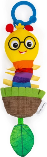 Baby Einstein naťahovacia závesná hračka s hrkálkou Cal-a-Puller na C krúžku, 0m+